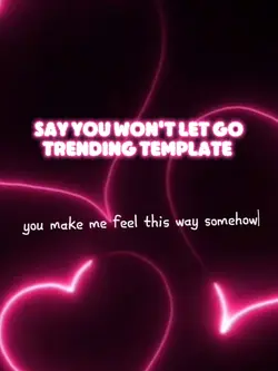 Say You Won't Let Go