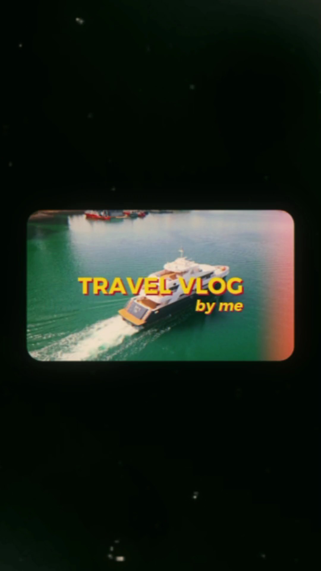 Travel Vlog by me