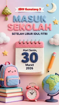Masuk sekolah lagi