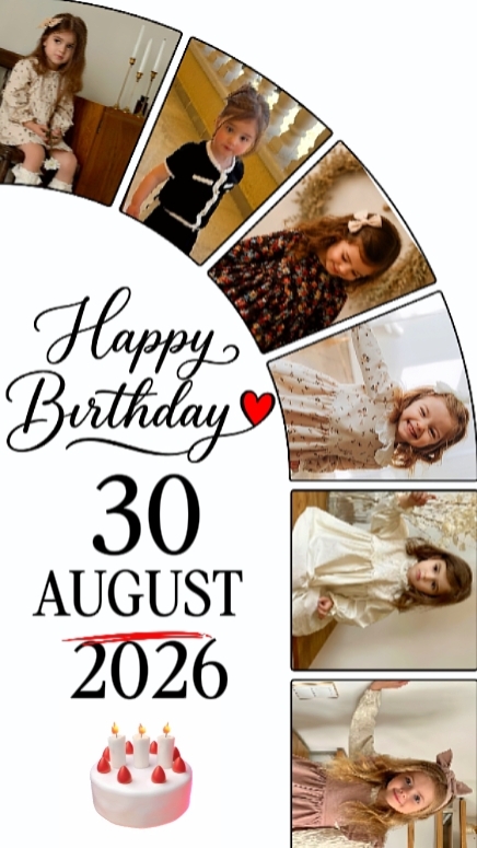 HBD DAUGHTER 30 AUG