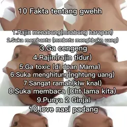 10 fakta tentang gw