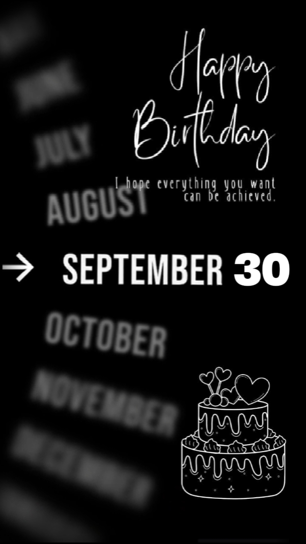 BDAY DAUGHTER 30 SEP
