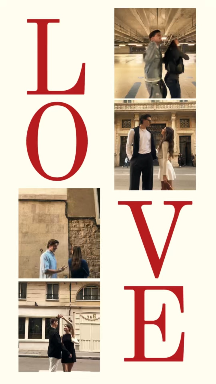 Plantilla de amor