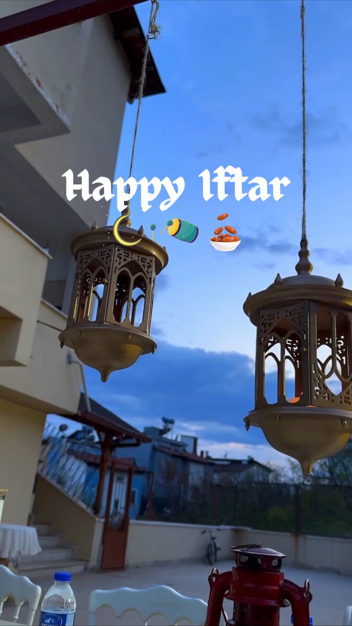 Glückliches Iftar