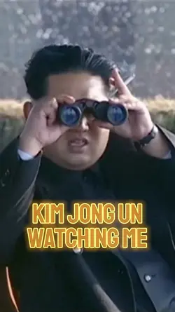 Kim Jong Un watching