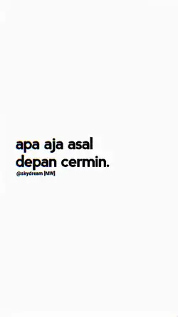 depan cermin