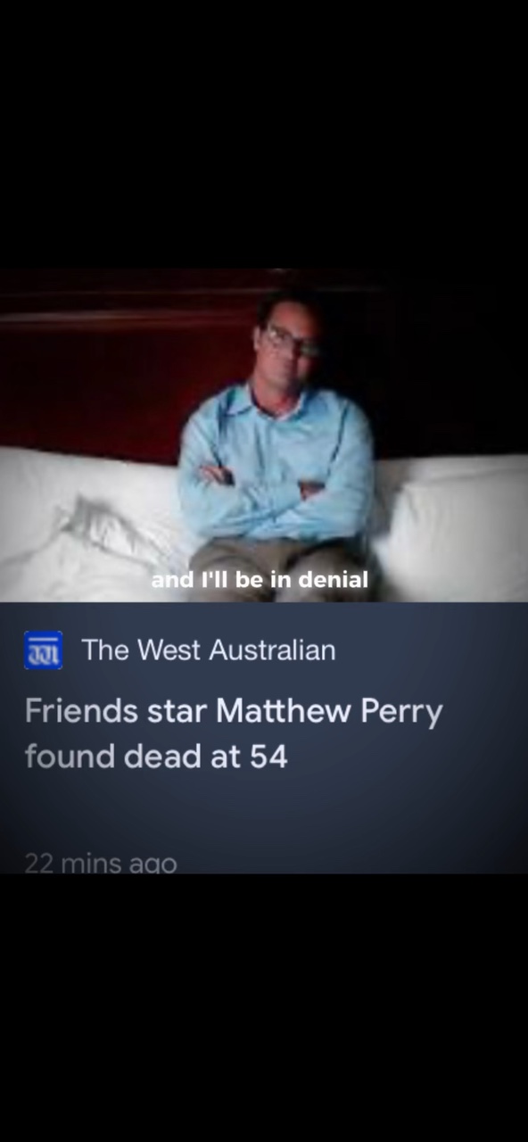 matthew perry 🕊️🕊️
