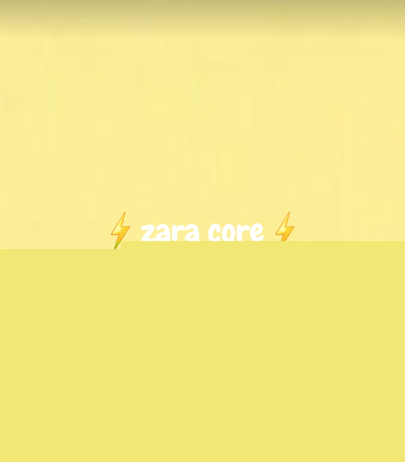 ZARA COREEEEE 