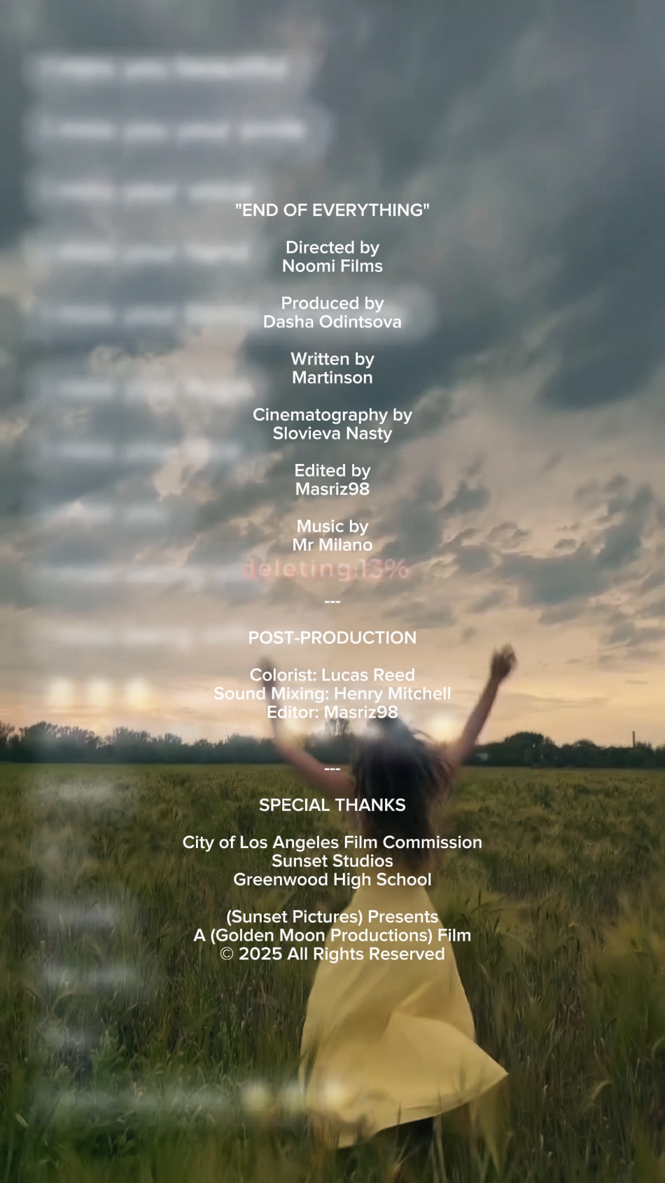 O fim 