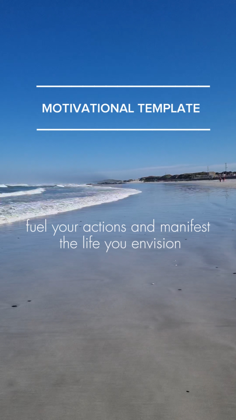 manifesting template