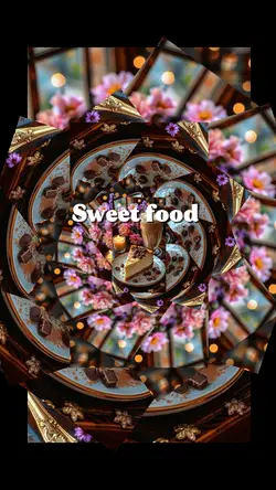 Sweet food 