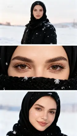 ai snow hijab trend