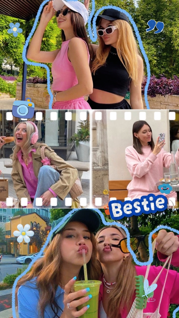 Bestie bff Ausschnitt