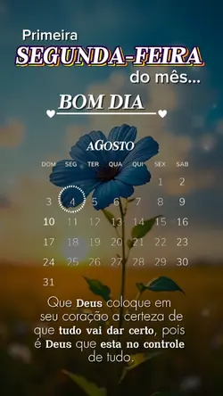 Primeira segunda mês