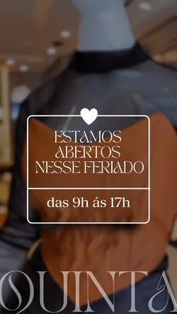 Loja feriado