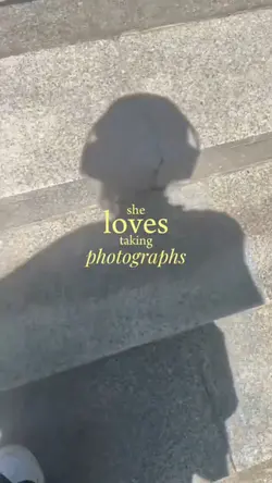 loves taking photos