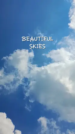 beautiful skies