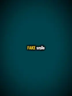 fake smile
