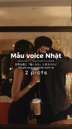 Mẫu voice Nhật