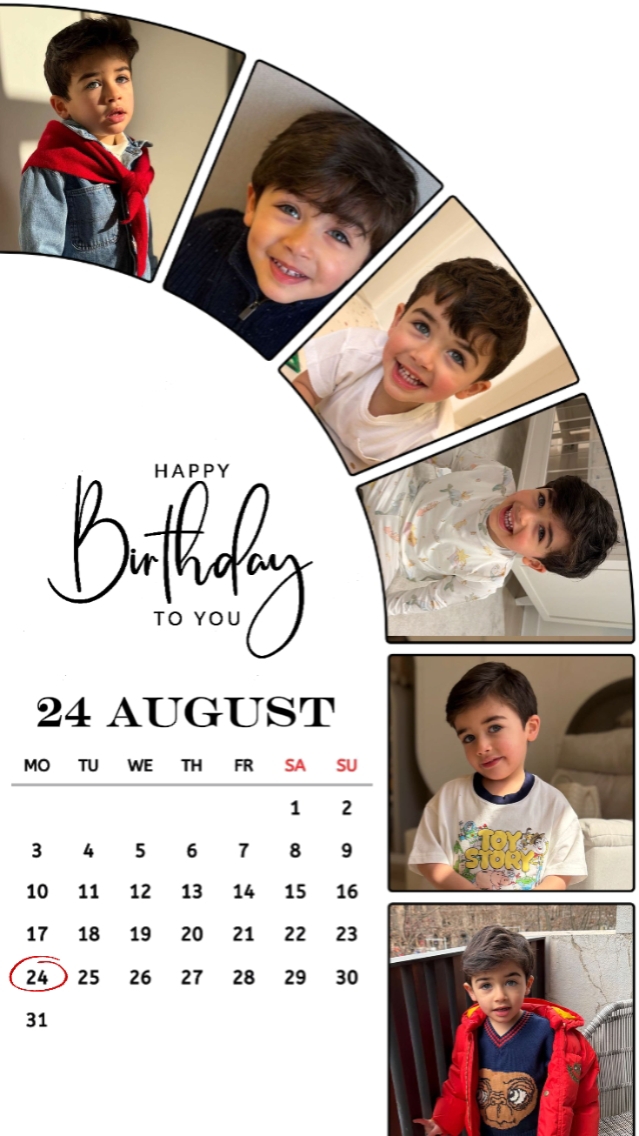 BDAY SON 24 AUGUST
