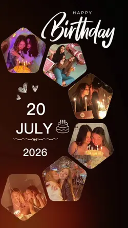 birthday 20 july2026
