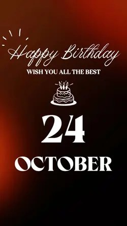 HBD 24 OCTOBER