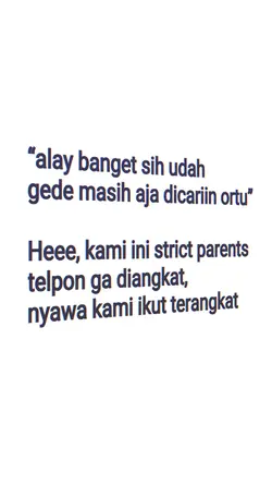 JJ STRICT PARENTS