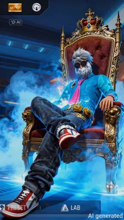 AI FF DUDUK DI KURSI