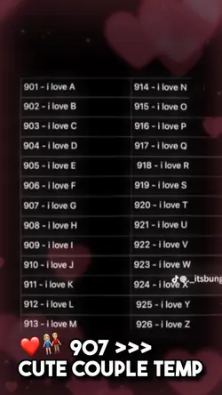 I love 907❤️👫🏼
