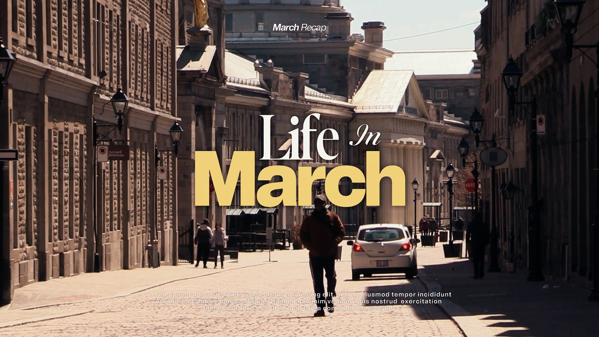 MARCH RECAP