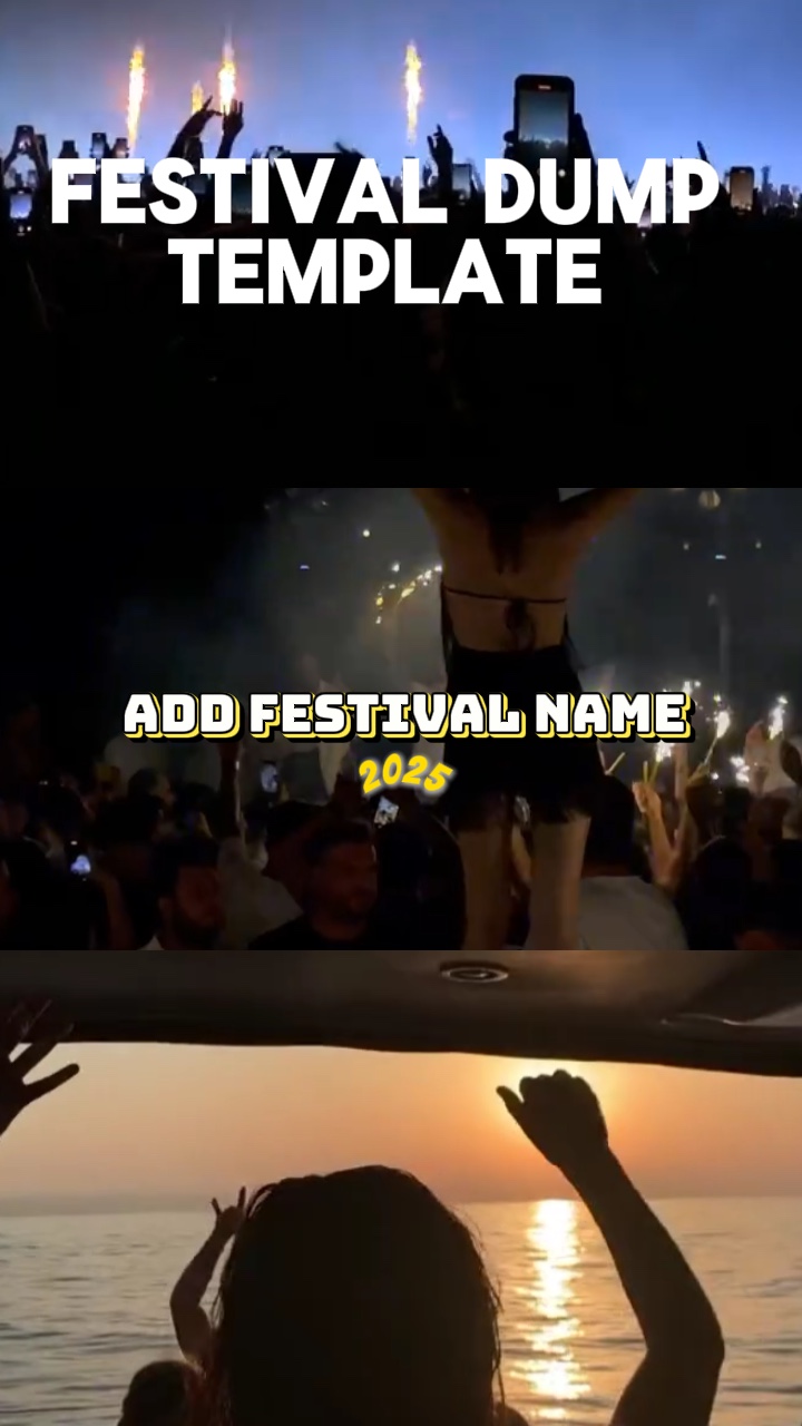 Festival dump 😍🥰