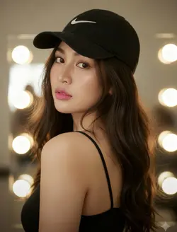 รูปคนใส่หมวก