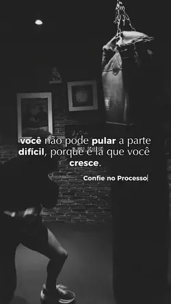 Não pule estapas 