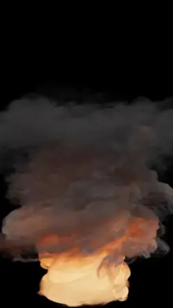 Smoke Tornado effect