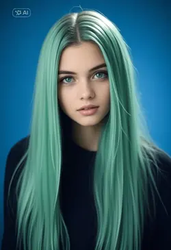 Mint Green Hair