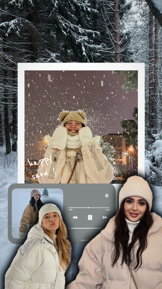happy snow 
