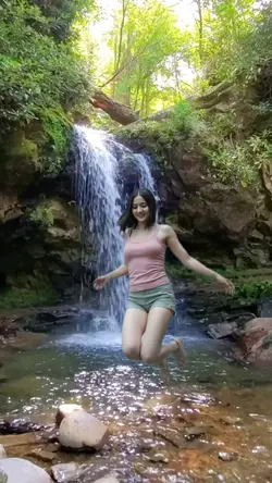 Ghép Ảnh Cảnh suối 