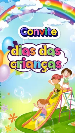 convite dia crianças