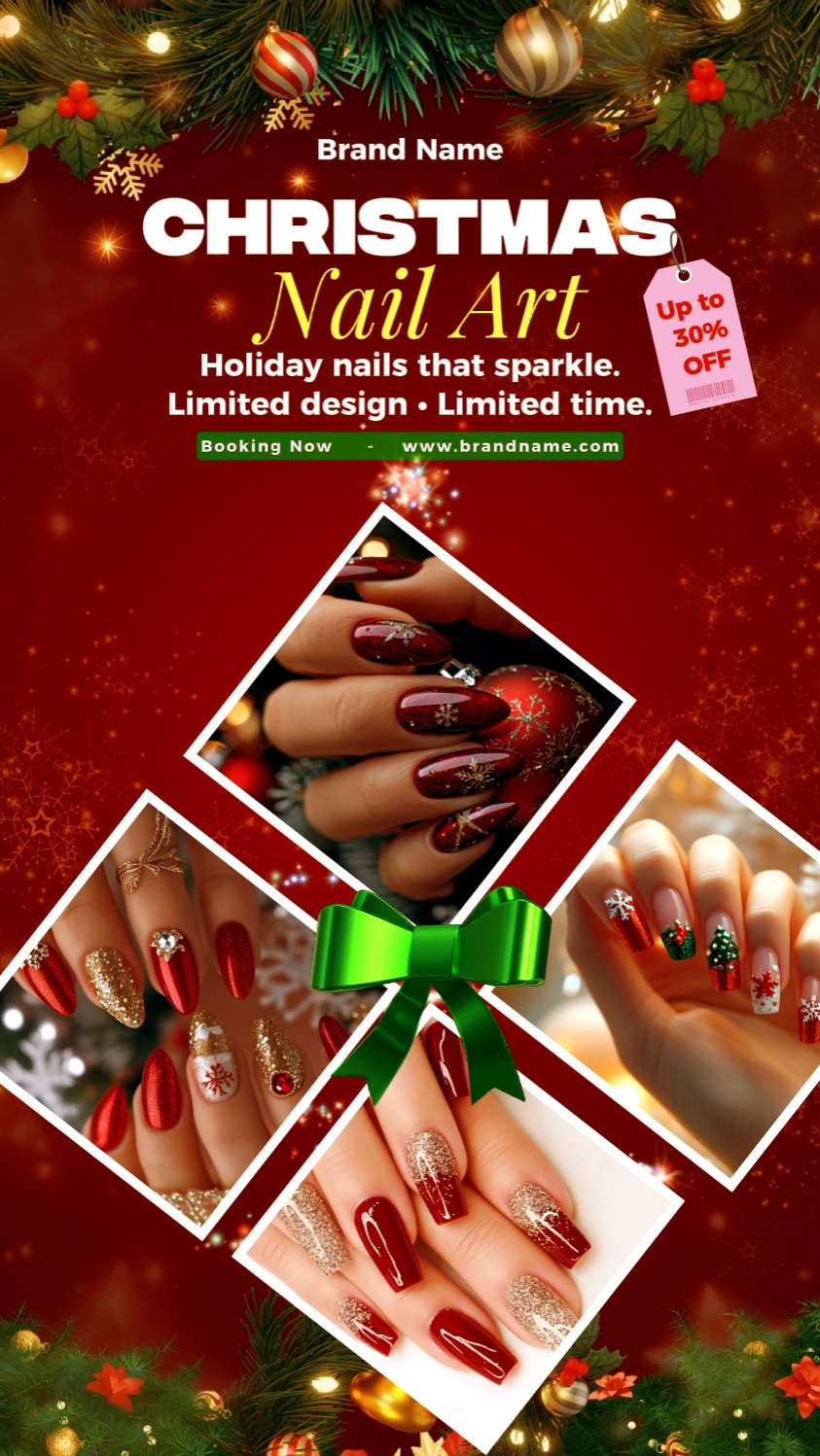 Christmas Nail art
