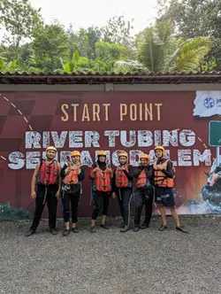 river tubing
