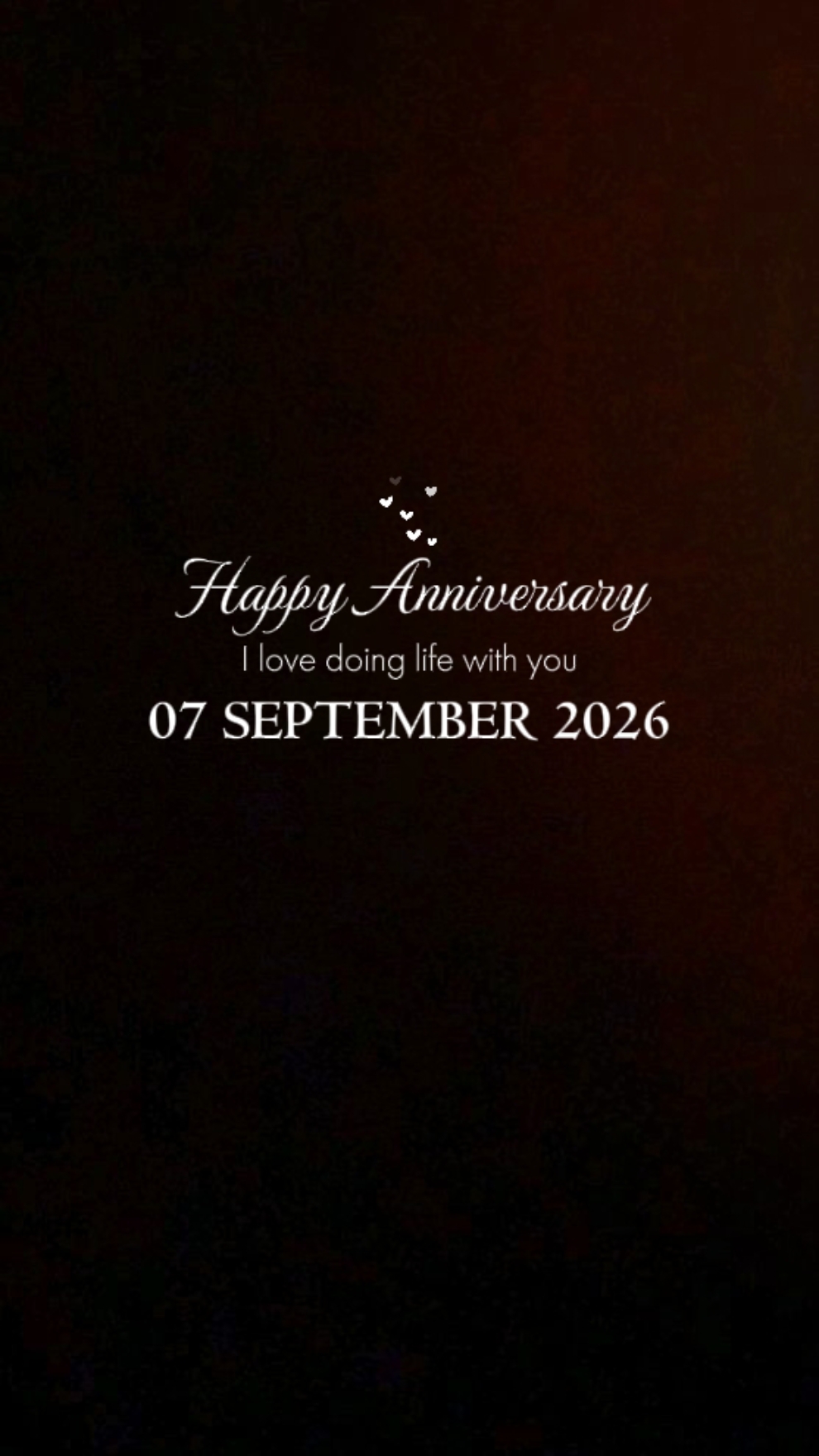 ANNIVERSARY 07 SEPT 