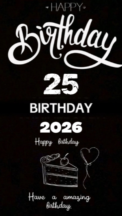 happy birthday 