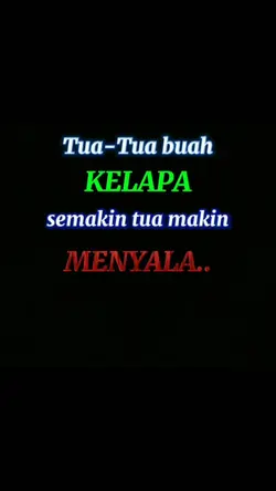 tua tua buah kelapa