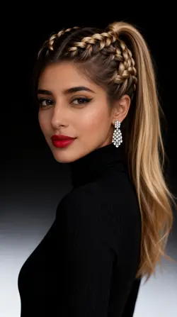 Braids hairstyle 