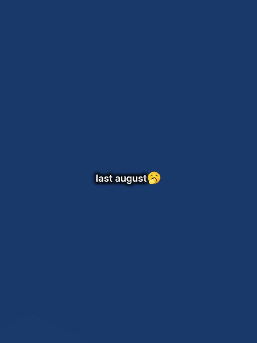 Agosto passado 