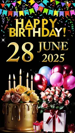 Birthday 28 june2025