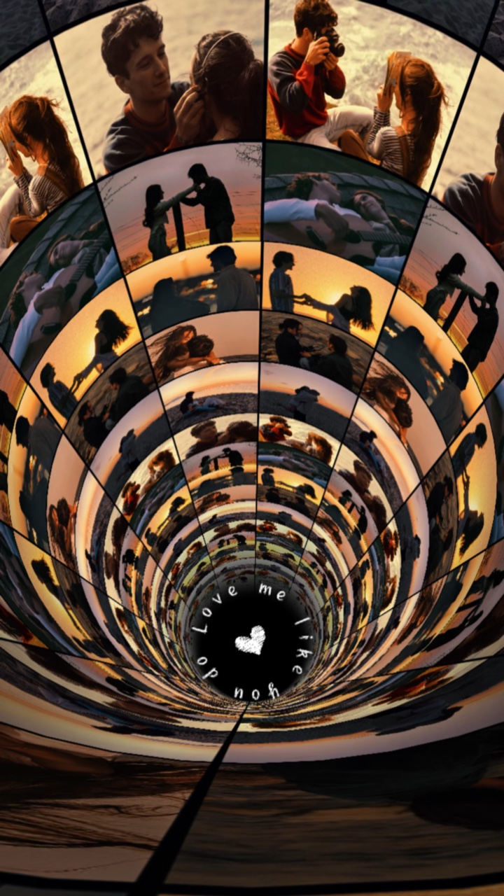Amor De Pareja Besándose