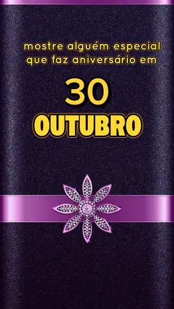 Níver 30 de outubro 