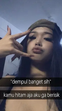 "dempul banget sih"
