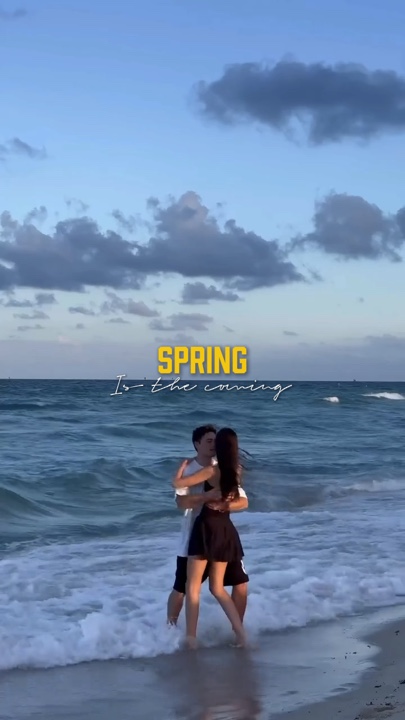 Spring in the coming